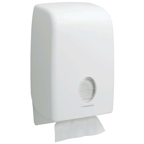 Kimberly-Clark Aquarius Handtuchspender, weiß, mit Sichtfenster