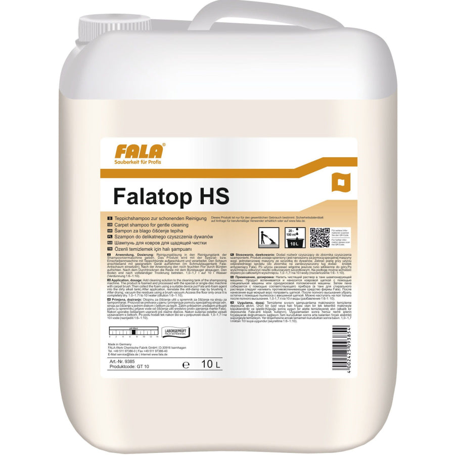 FALA Falatop HS Teppichshampoo 10 Liter Kanister