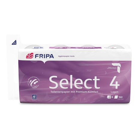 Fripa Select Toilettenpapier 4-lagig