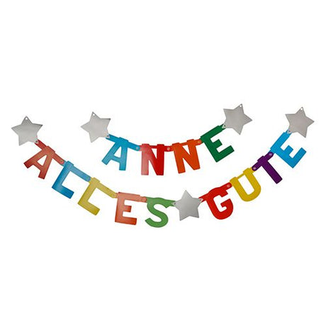 PAPSTAR Girlanden-Kette, individualisierbar