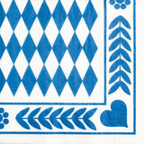 PAPSTAR Motiv-Servietten "Bayrisch Blau" Größe: Größe 1
