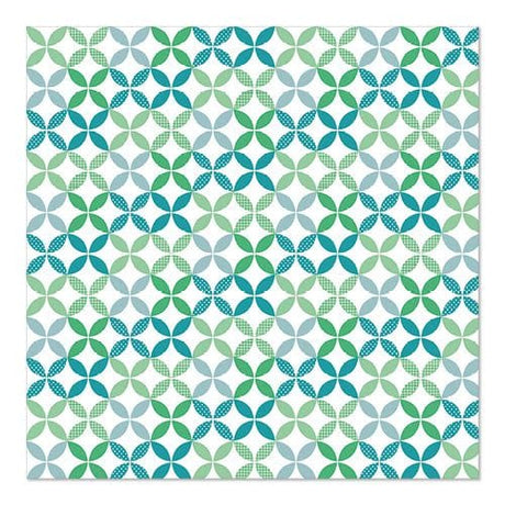 PAPSTAR Motiv-Servietten "Graphic" Farbvariante: Blau