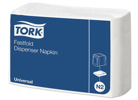Tork Fastfold Weiße Spenderserviette 10933