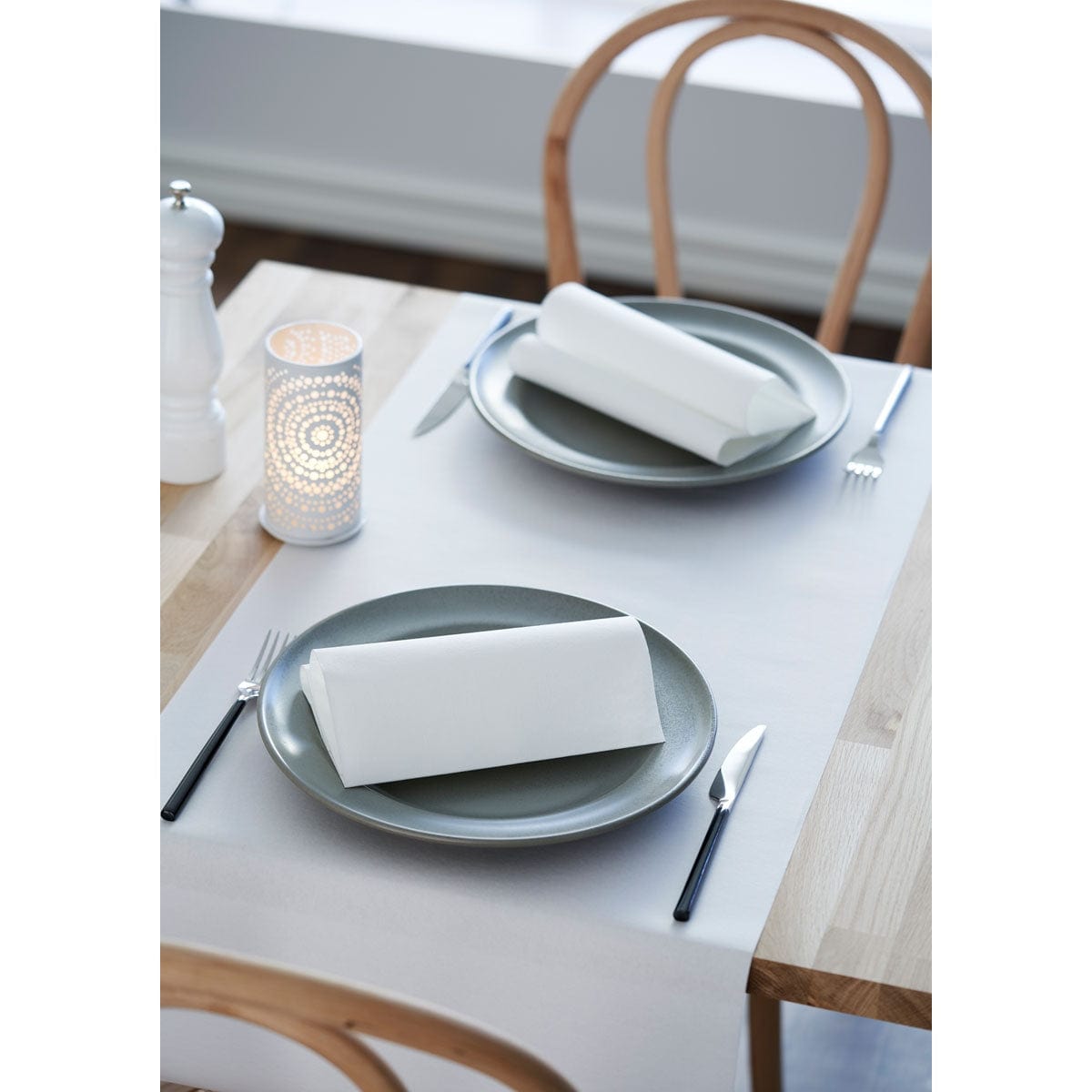 Dunisoft Serviette 48 x 48 cm, weiß