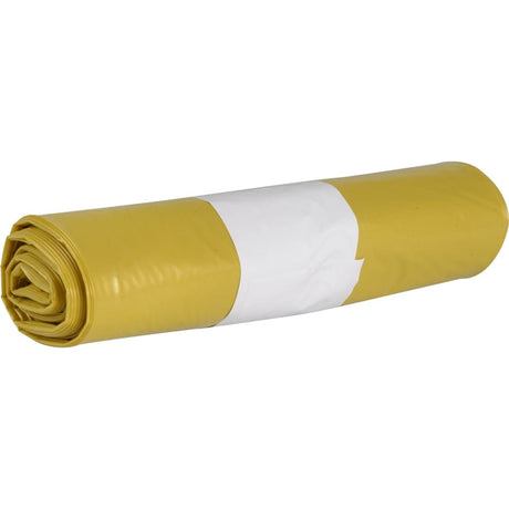 Abena Abfallsäcke Sækko Boy, LDPE Recycled, 60 Liter 1 Karton (15 Rollen × 10 Stück), Gelb