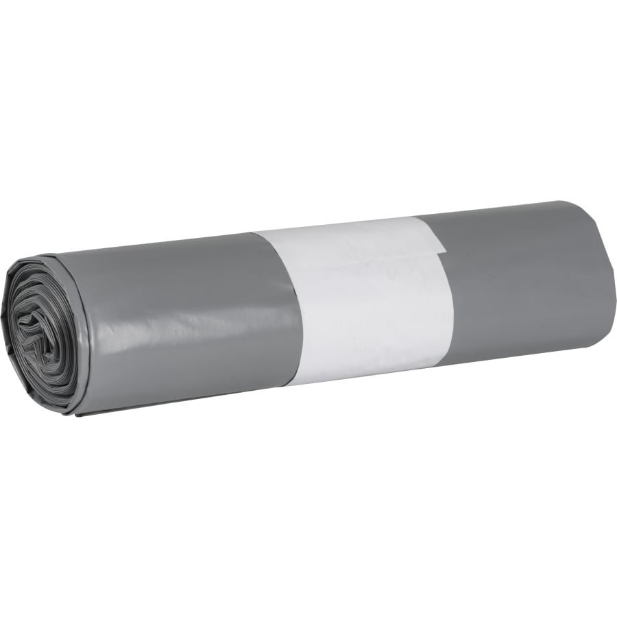 Abena Abfallsäcke Sækko Boy, LDPE Recycled, 60 Liter 1 Karton (15 Rollen × 10 Stück), Grau