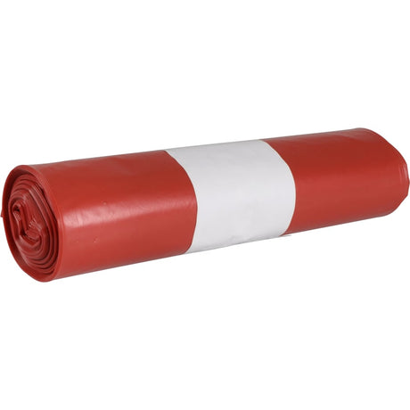 Abena Abfallsäcke Sækko Boy, LDPE Recycled, 60 Liter 1 Karton (15 Rollen × 10 Stück), Rot