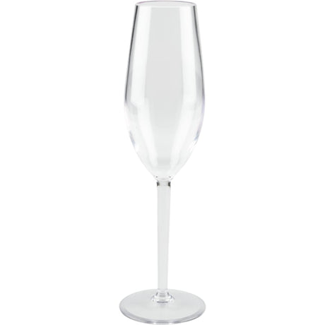 ABENA® Champagnerglas, SAN, 22 cl, transparent 1 Karton (6 Packungen × 6 Stück)