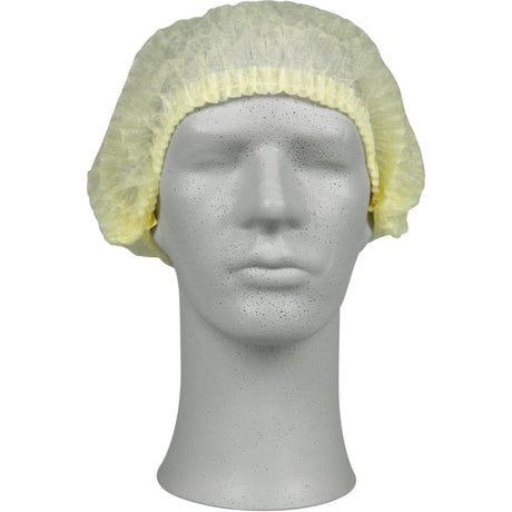 Abena® Classic Einweg-Haarnetz, unsteril, PP, gelb 1 Karton (6 Packungen), L