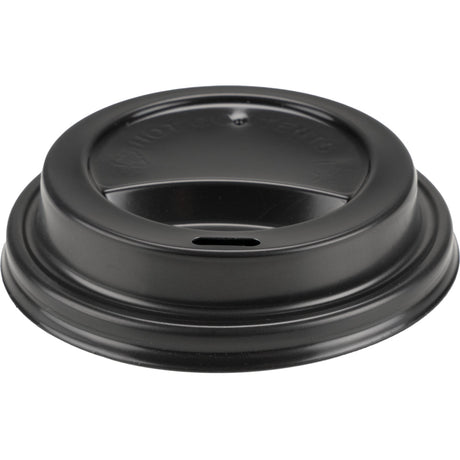 ABENA® Deckel für Kaffeebecher, Ø 80 mm, schwarz 1 Karton (10 Packungen × 100 Stück)