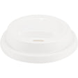 ABENA® Deckel für Kaffeebecher, Ø 80 mm, weiß 1 Karton (10 Packungen × 100 Stück)