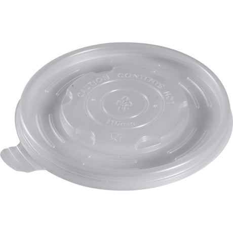 ABENA® Deckel für Pappschalen, transparent, PP, Ø 11,5 cm 1 Karton (20 Packungen × 50 Stück)