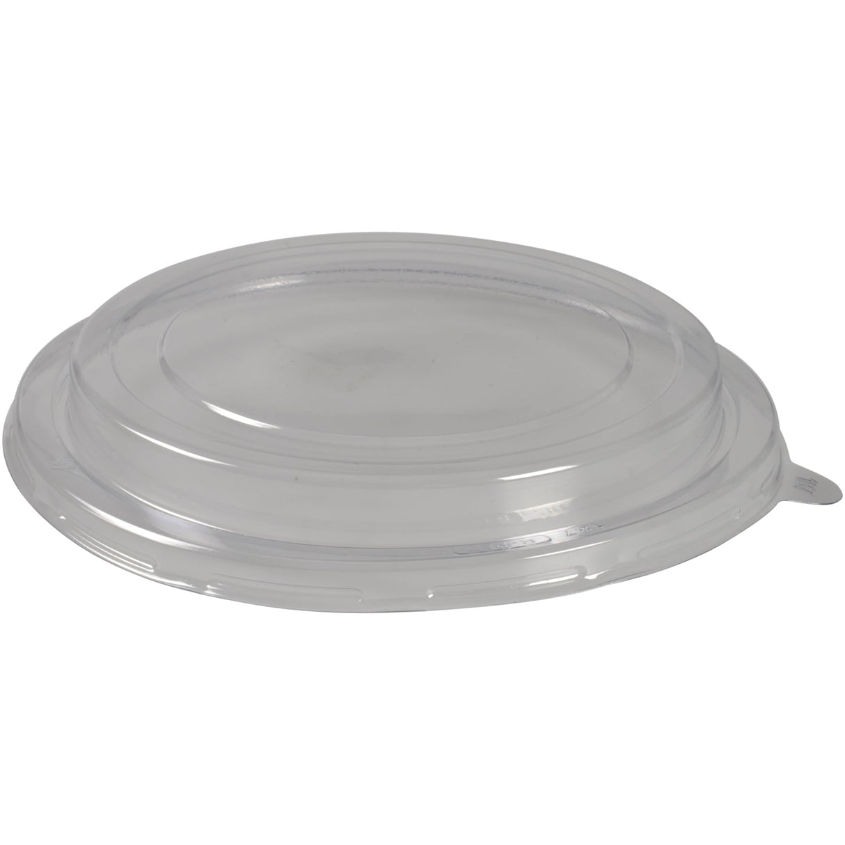 ABENA® Deckel für Pappschalen, transparent, RPET, Ø 18,7 cm 1 Karton (6 Packungen × 50 Stück)