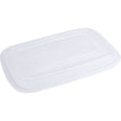 ABENA® Deckel für Take-away-Schale, PP, transparent 1 Karton (8 Packungen × 50 Stück)