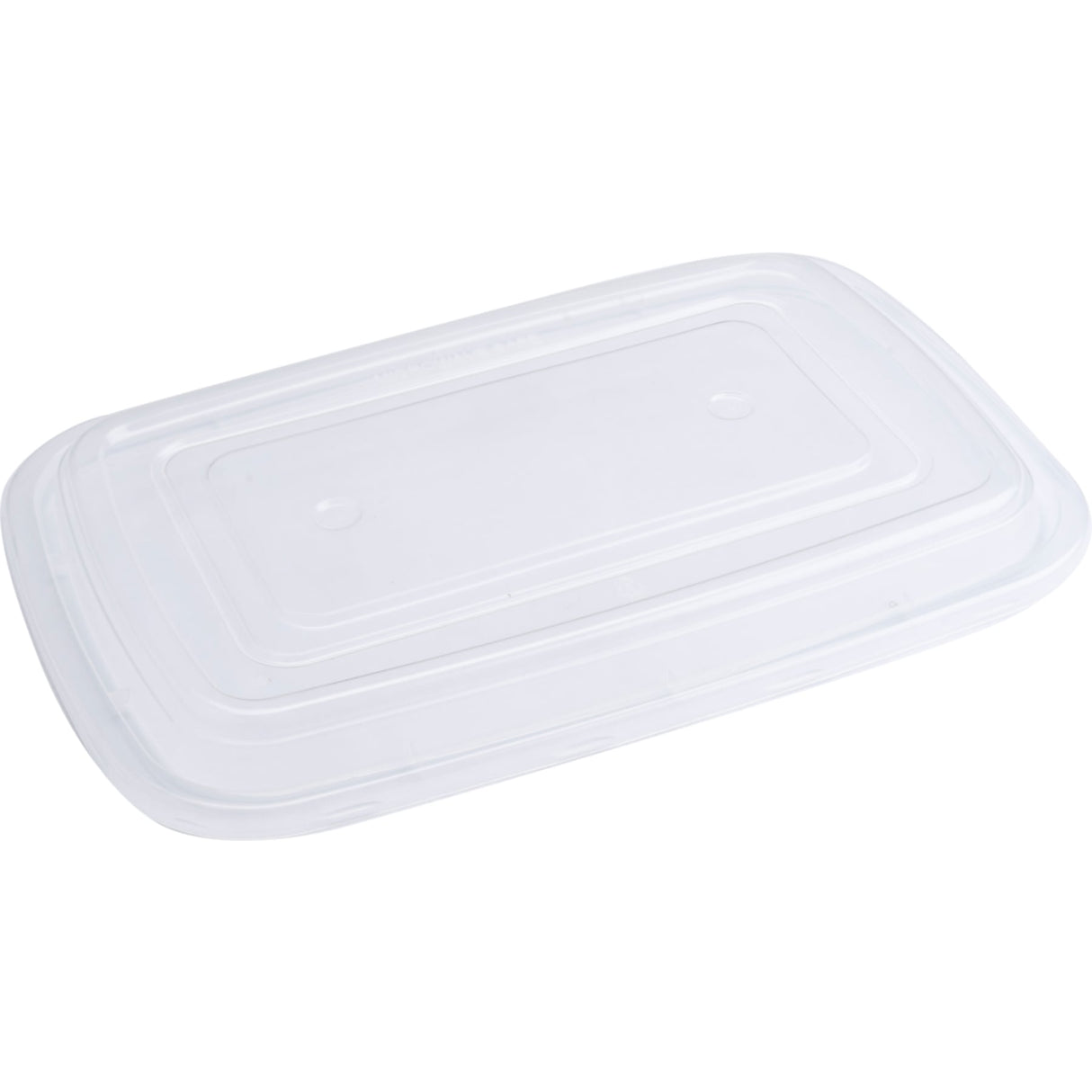ABENA® Deckel für Take-away-Schale, PP, transparent 1 Karton (8 Packungen × 50 Stück)