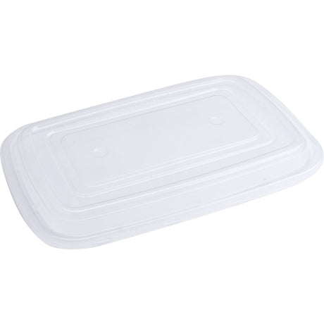 ABENA® Deckel für Take-away-Schale, PP, transparent 1 Karton (8 Packungen × 50 Stück)