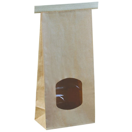ABENA® Druckverschlussbeutel, Sichtfenster, 11,5 x 7,2 x 24,6 cm