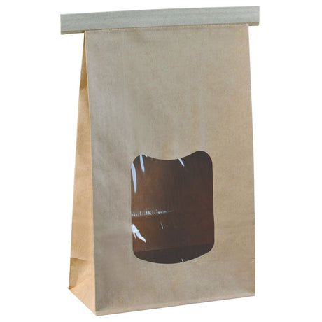 ABENA® Druckverschlussbeutel, Sichtfenster, 15,4 x 7 x 24,2 cm