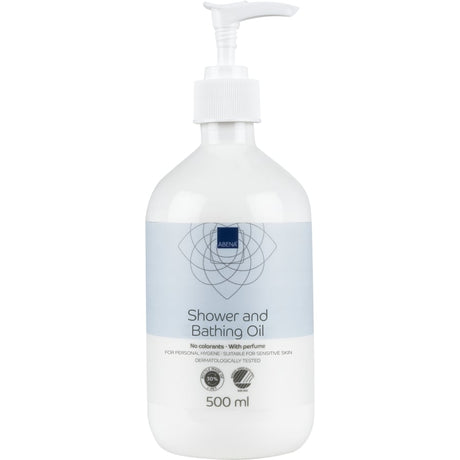 ABENA Dusch- und Badeöl, Waschen mit Wasser 500 ml Flasche