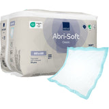 ABENA® Einweg-Unterlage, Flocken Classic, 60 x 60 cm,  blau 1 Karton (4 Packungen × 25 Stück)