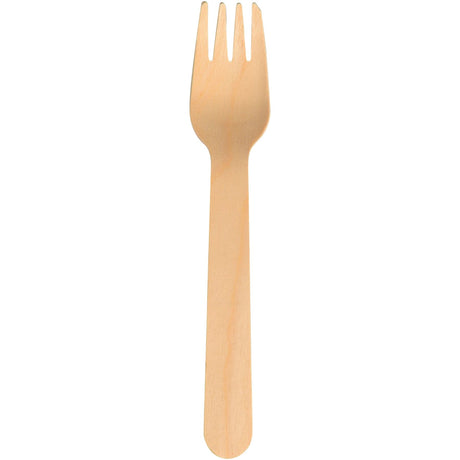 ABENA® Gabel, Holz 1 Karton (20 Packungen × 100 Stück)