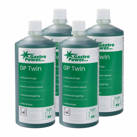 ABENA® GastroPower GP Twin Allzweckreiniger, gebrauchsfertig 1 Karton (4 Flaschen × 325 ml)