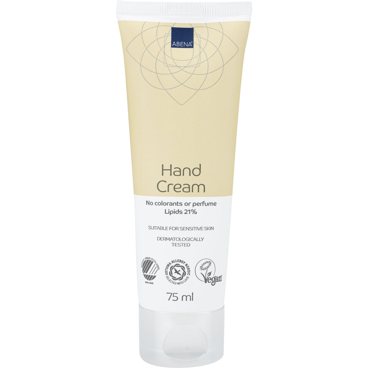 ABENA Handcreme 21 % Fettgehalt, parfümfrei 75 ml Tube