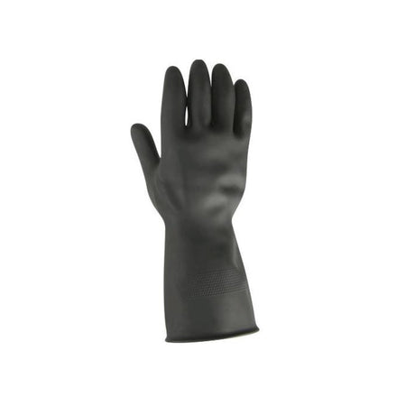 ABENA® Haushaltshandschuh Thor Black Heavy Duty, Latex 1 Beutel, 12 Paar, S