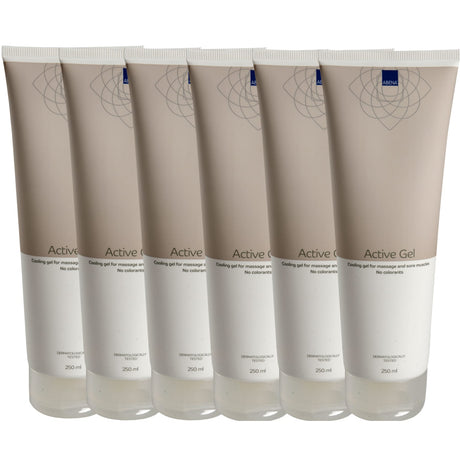 ABENA® Hautpflege Creme Aktiv Gel, kühlend 1 Karton (6 Tuben × 250 ml)