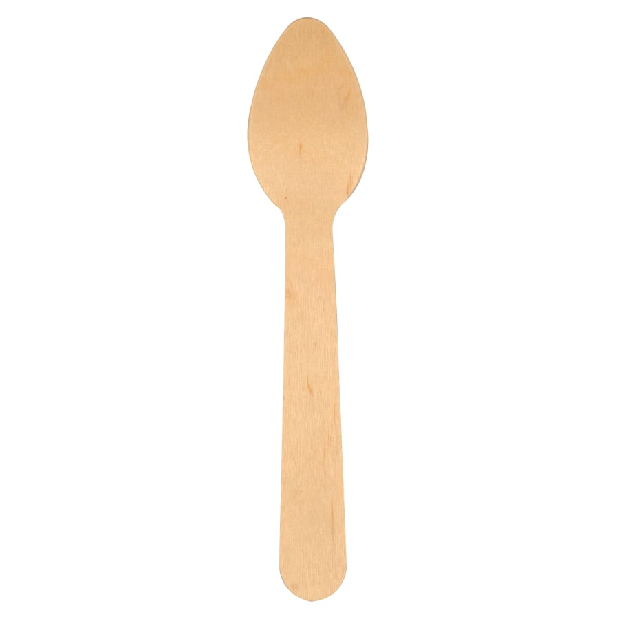 ABENA® Kaffeelöffel, Holz 1 Karton (20 Packungen × 100 Stück)