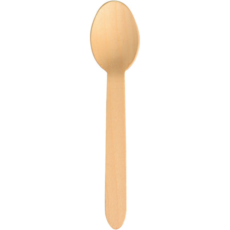 ABENA® Löffel, Holz 1 Karton (20 Packungen × 100 Stück)