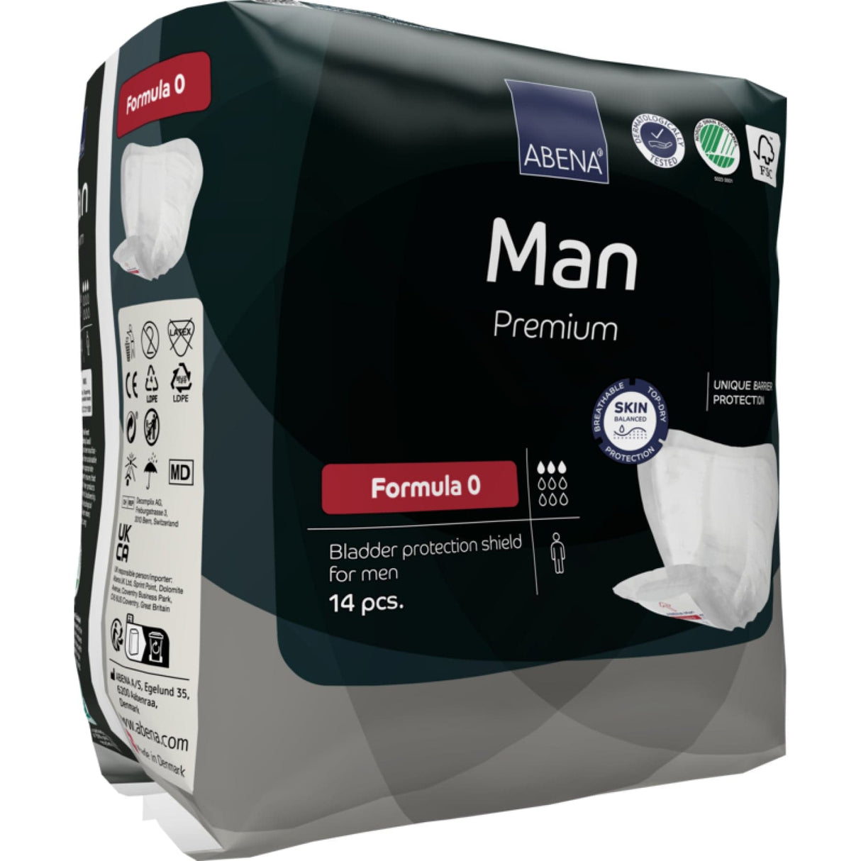 ABENA® Man Premium Formula 0 Inkontinenzhosen, grau