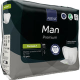 ABENA® Man Premium Formula 1 Inkontinenzeinlagen, grau