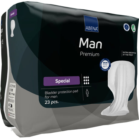 ABENA® Man Premium Special Inkontinenzeinlagen, weiß 1 Karton (4 Packungen × 23 Stück)