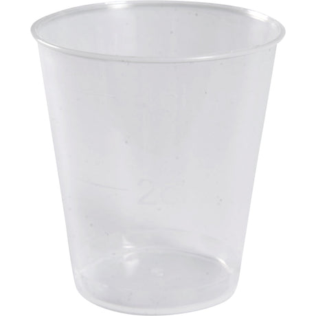 ABENA® Mehrweg Schnapsglas, PP, Ø 4,4 cm, 5 cl 1 Karton (50 Packungen × 20 Stück)