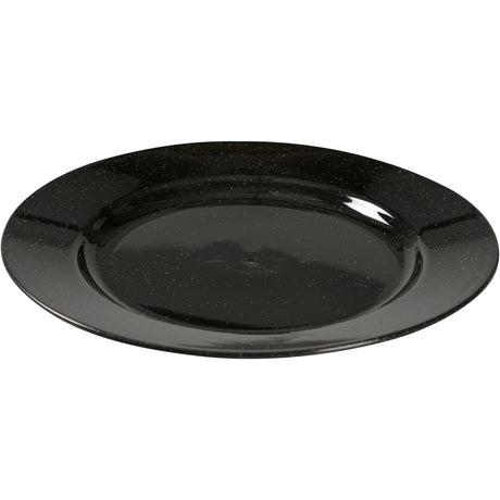 ABENA® Mehrweg Teller, schwarz, 23 cm 1 Karton (4 Packungen × 12 Stück)