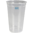 ABENA® Mehrweg Trinkbecher, 400 ml 1 Karton (8 Packungen × 12 Stück)