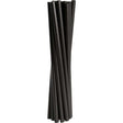 ABENA® Mehrweg Trinkhalme, 19 cm, Ø 6 mm, schwarz 1 Karton (10 Packungen × 250 Stück)