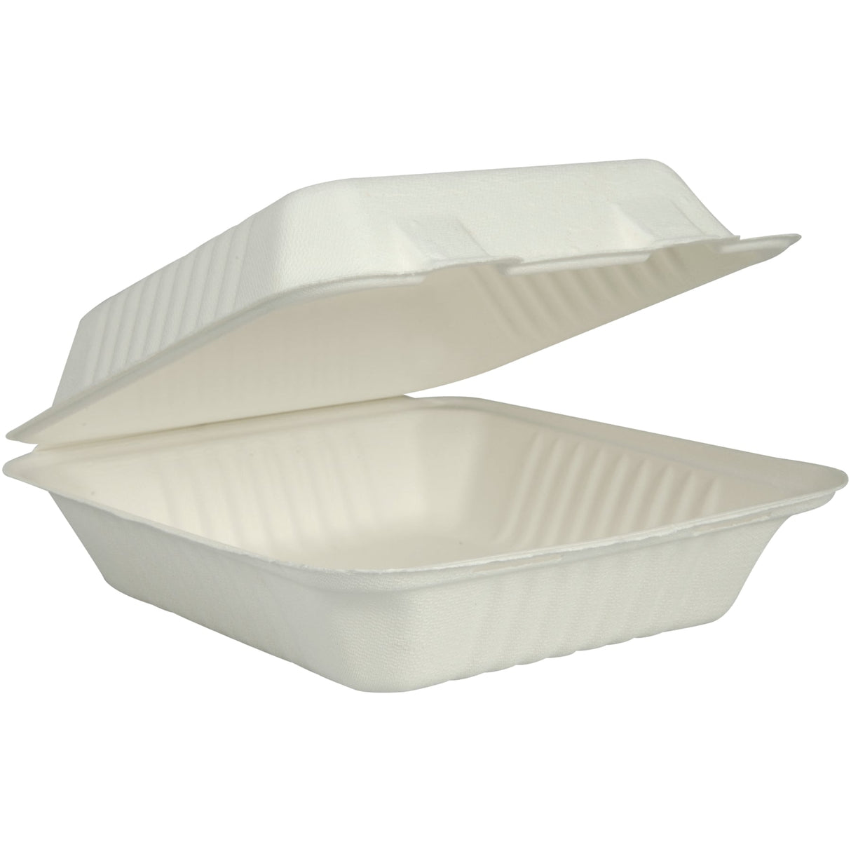 ABENA® MenüBox, Bagasse, weiß, 22 x 22 x 8 cm