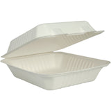 ABENA® MenüBox, Bagasse, weiß, 22 x 22 x 8 cm