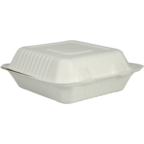 ABENA® MenüBox, Bagasse, weiß, 22 x 22 x 8 cm