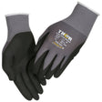 ABENA® Nitrilhandschuhe Thor Flex, halbgetaucht, schwarz 1 Karton, 144 Paar, 8