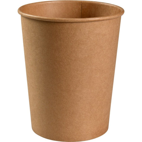 ABENA® Pappschale, braun, Ø 11,5 cm 1 Karton (10 Packungen × 50 Stück), 1000 ml