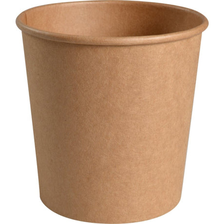 ABENA® Pappschale, braun, Ø 11,5 cm 1 Karton (10 Packungen × 50 Stück), 750 ml