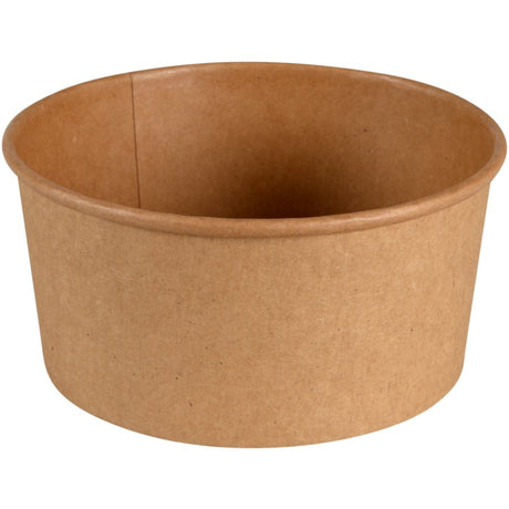 ABENA® Pappschale, braun, Ø 14,5 cm, 730 ml 1 Karton (10 Packungen × 50 Stück)