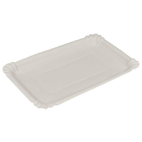 ABENA® Pappteller, Eckig, 13 x 20 cm 1 Karton (6 Packungen × 250 Stück)