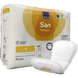 ABENA® San Premium Inkontinenzeinlagen, Größe 1 Größe 1, 1 Packung (30 Stück)