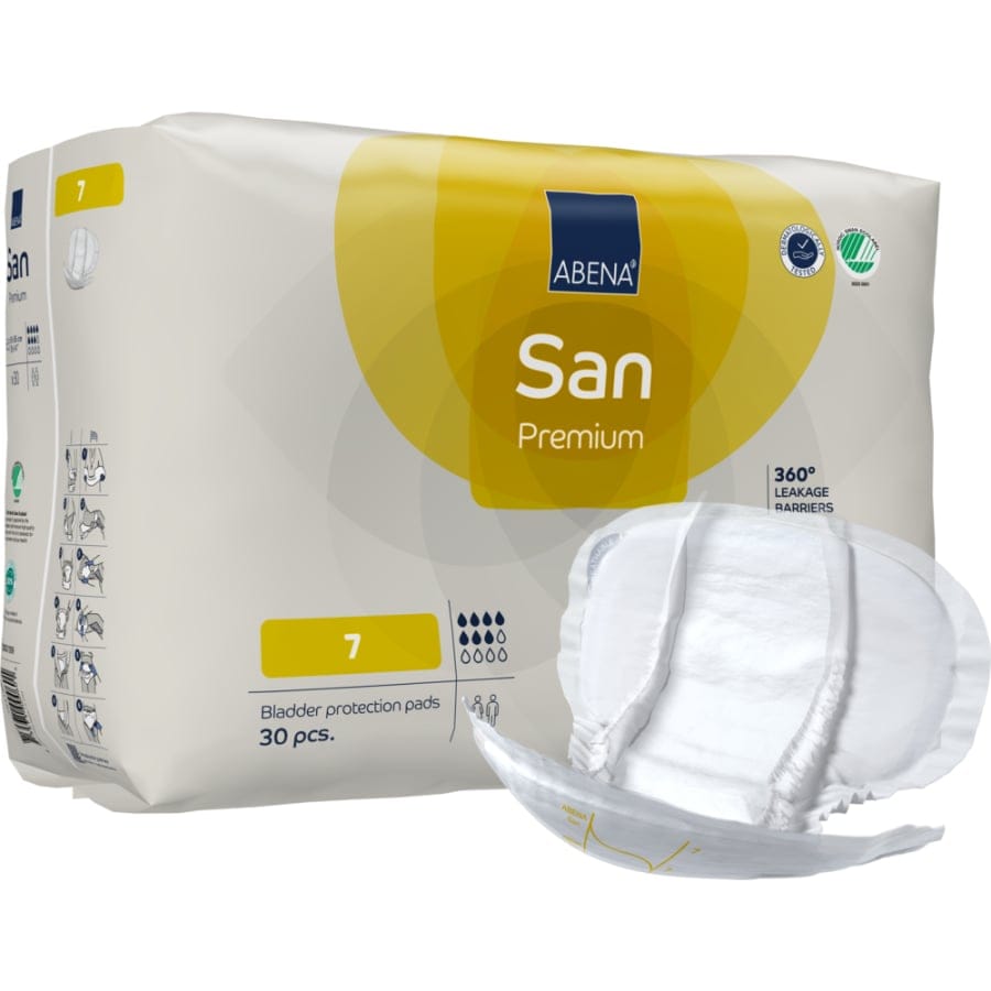 ABENA® San Premium Inkontinenzeinlagen, Größe 7 Größe 7, 1 Packung (30 Stück)