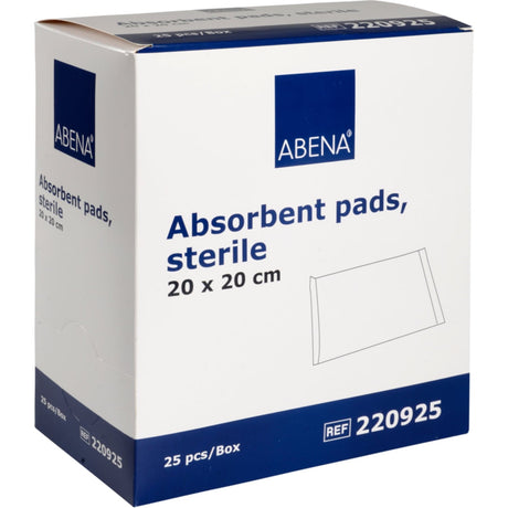 ABENA® Saugkompresse, steril, weiß 1 Packung (25 Stück) · 425272