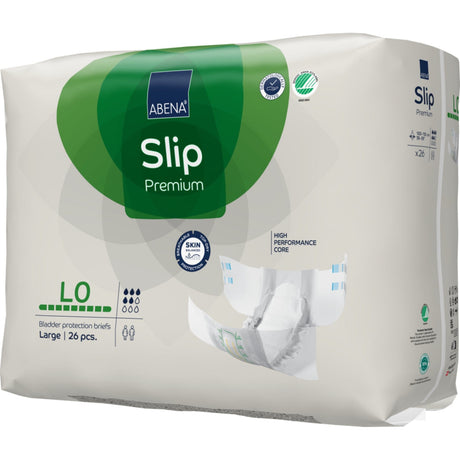 ABENA® Slip L0, Premium 1 Karton (4 Packungen × 26 Stück)